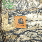 carhartt リメイク 再構築 カラーブロック ダック アクティブジャケット パーカー L マルチカラー クレイジーパターン