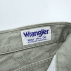 Wrangler 90年代 日本製 5ポケット デニム ワークパンツ ジーンズ M ベージュ M1046-42