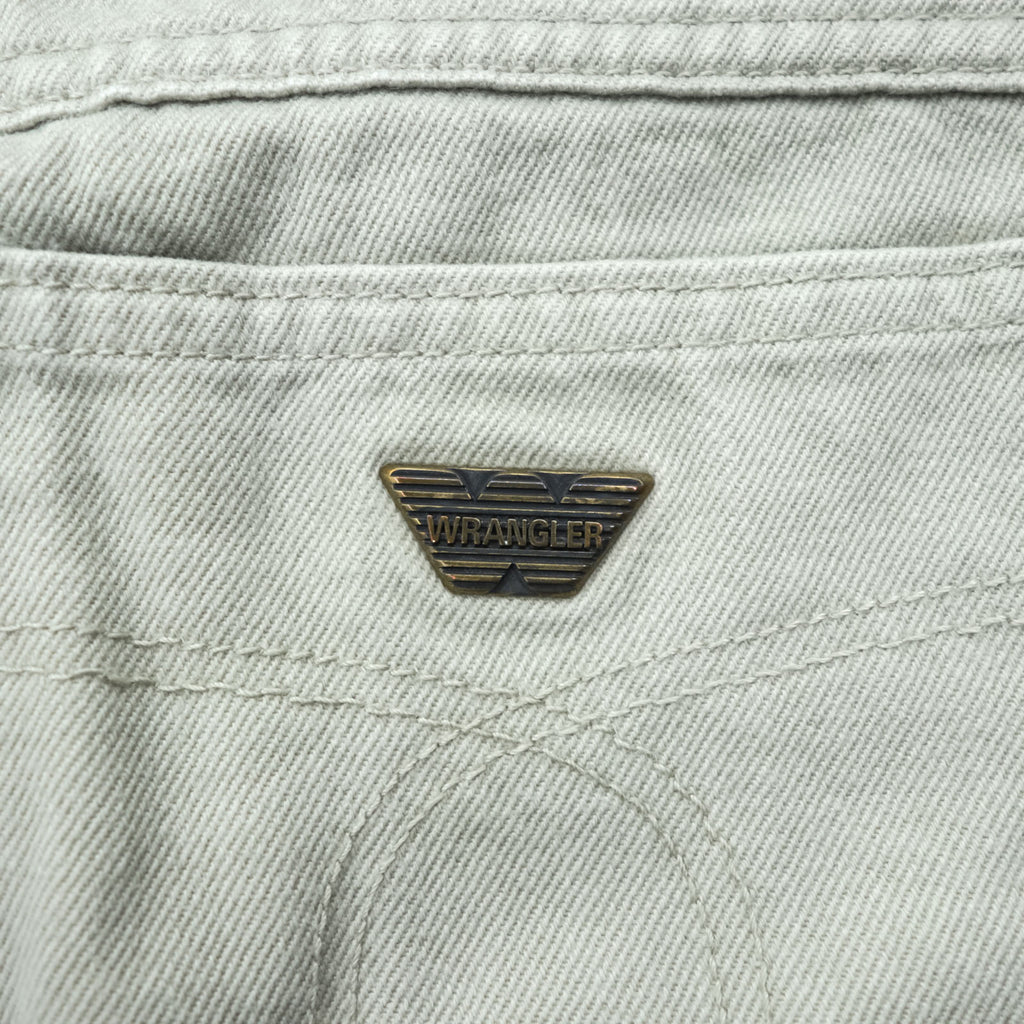 Wrangler 90年代 日本製 5ポケット デニム ワークパンツ ジーンズ M ベージュ M1046-42
