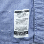 carhartt 90年代 シャンブレー ワークシャツ L ブルー ボタンダウン Flame Resistant 難燃 FRS293 CBL