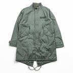 Pretty Green フィッシュテールパーカー フード着脱式 M-51 モッズコート L カーキ ドローコード Oasis リアムギャラガー ミリタリー