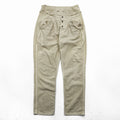 KAPITAL Overdyed Thin Canvas Sarrouel Nouvelle Pants M Beige Cotton EK-169 Made in Japan