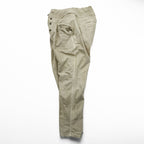 KAPITAL Overdyed Thin Canvas Sarrouel Nouvelle Pants M Beige Cotton EK-169 Made in Japan