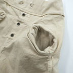 KAPITAL Overdyed Thin Canvas Sarrouel Nouvelle Pants M Beige Cotton EK-169 Made in Japan