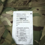 British Army PCS MTP Windproof Combat Smock Jacket 180/112 Genuine Military Issue Hooded Camo