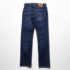Levi Strauss 502 Tapered Denim Pants Jeans, Size S, Blue, Stretch, Leather Patch, 29507-0065