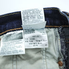 Levi Strauss 502 Tapered Denim Pants Jeans, Size S, Blue, Stretch, Leather Patch, 29507-0065