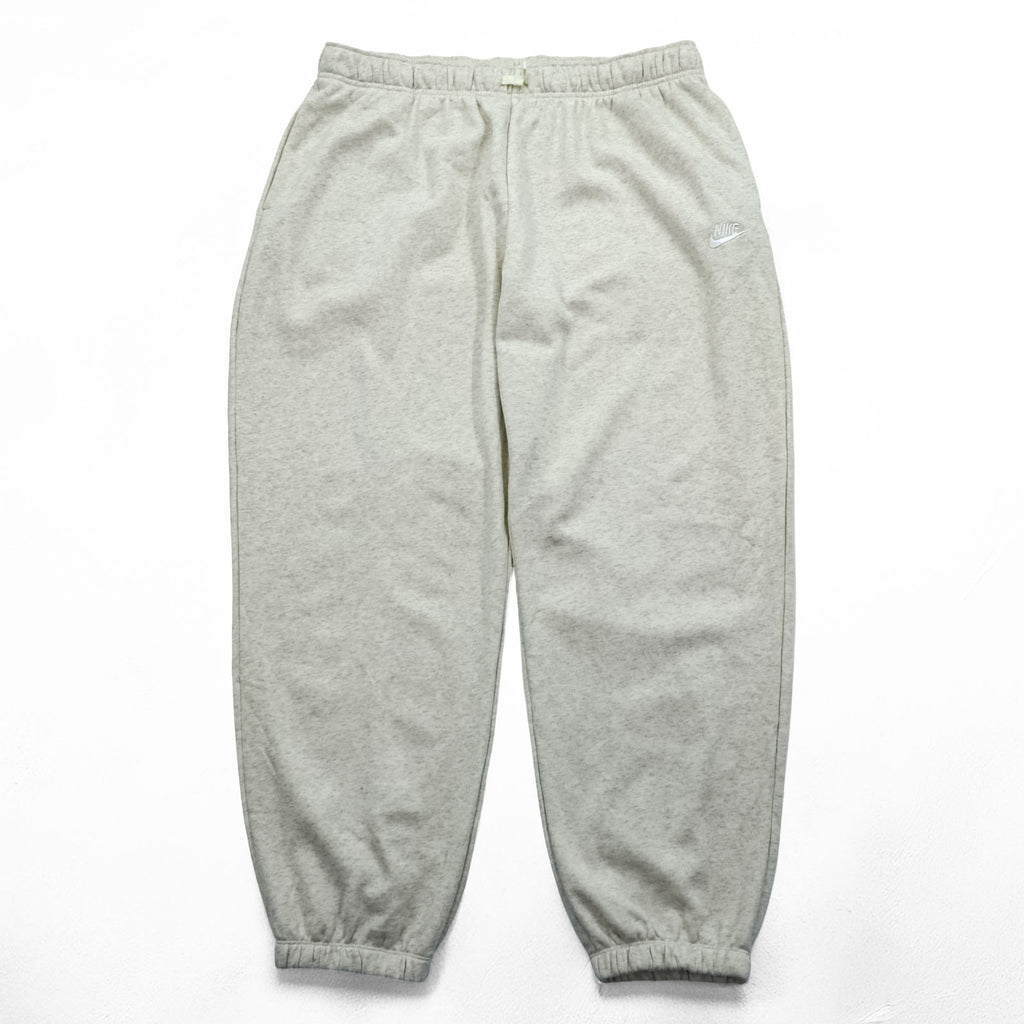 NIKE ワイド スウェットパンツ XL ライトグレー コットン CLUB FLEECE MIDRISE PANT DQ5800-141