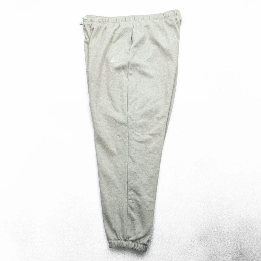NIKE ワイド スウェットパンツ XL ライトグレー コットン CLUB FLEECE MIDRISE PANT DQ5800-141