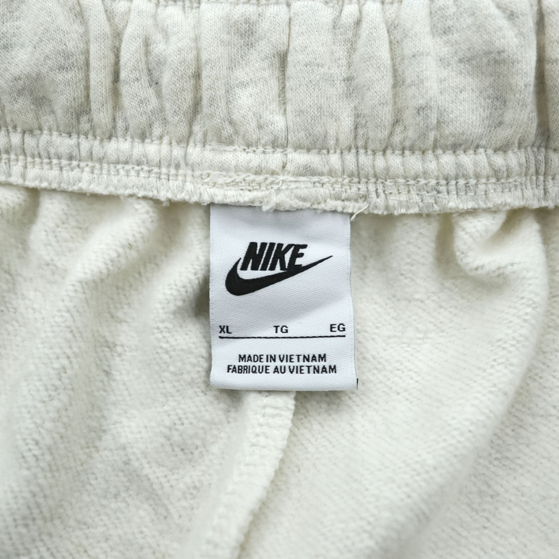 NIKE ワイド スウェットパンツ XL ライトグレー コットン CLUB FLEECE MIDRISE PANT DQ5800-141