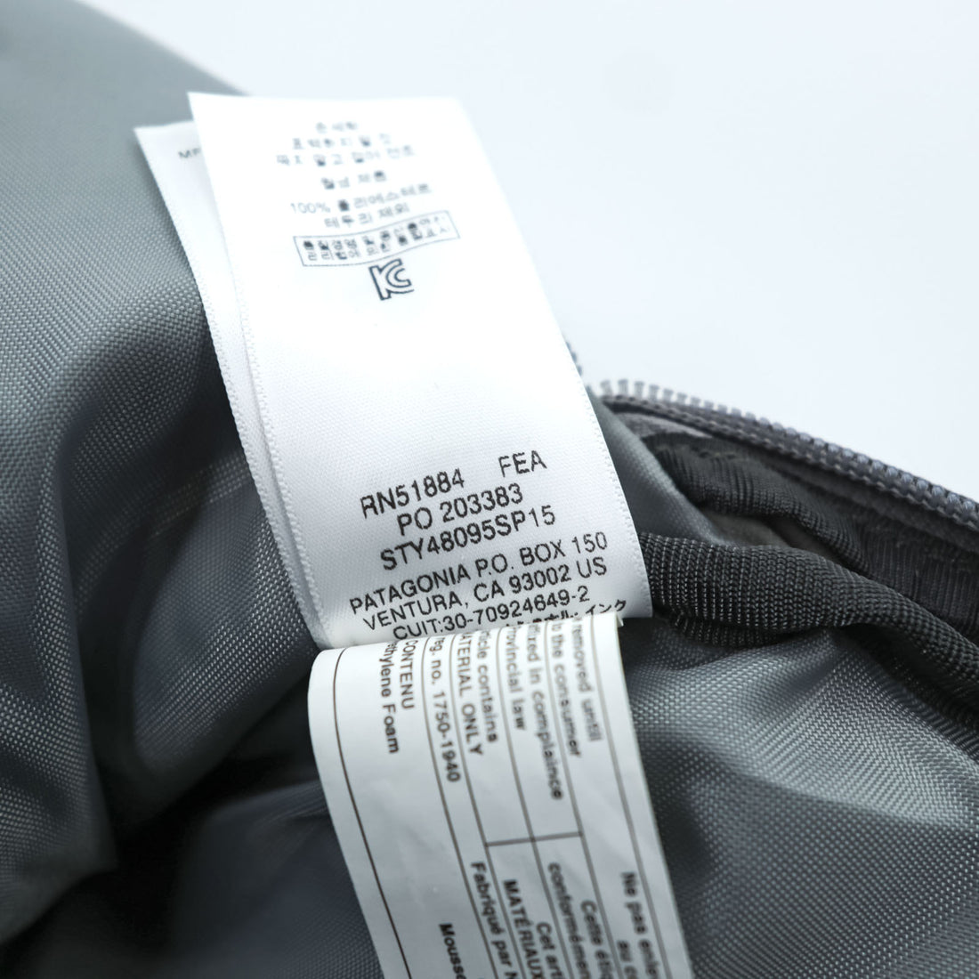 Patagonia バックパック リュック 28L グレー Jalama 防水 PCスリーブ 48095