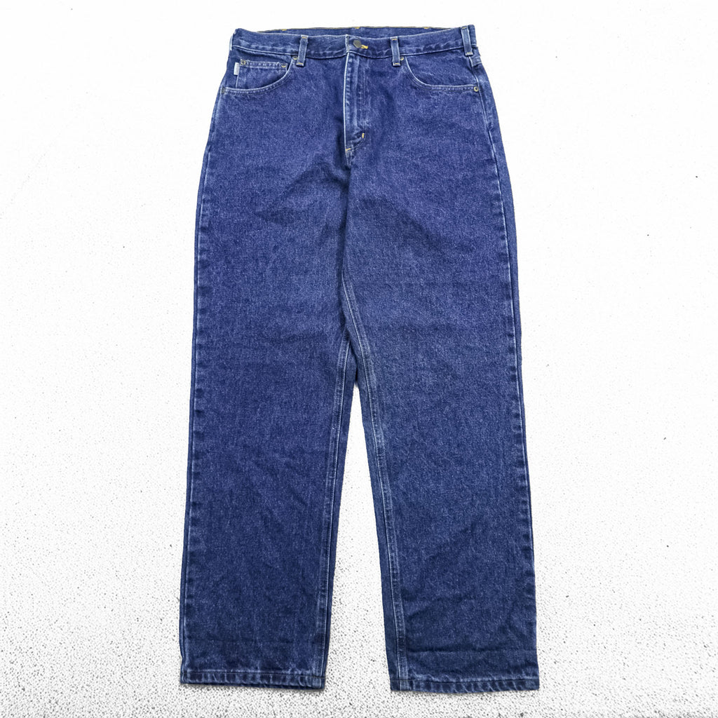 Carhartt Relaxed Fit Denim Pants Jeans, Size L, Blue, B160 DST
