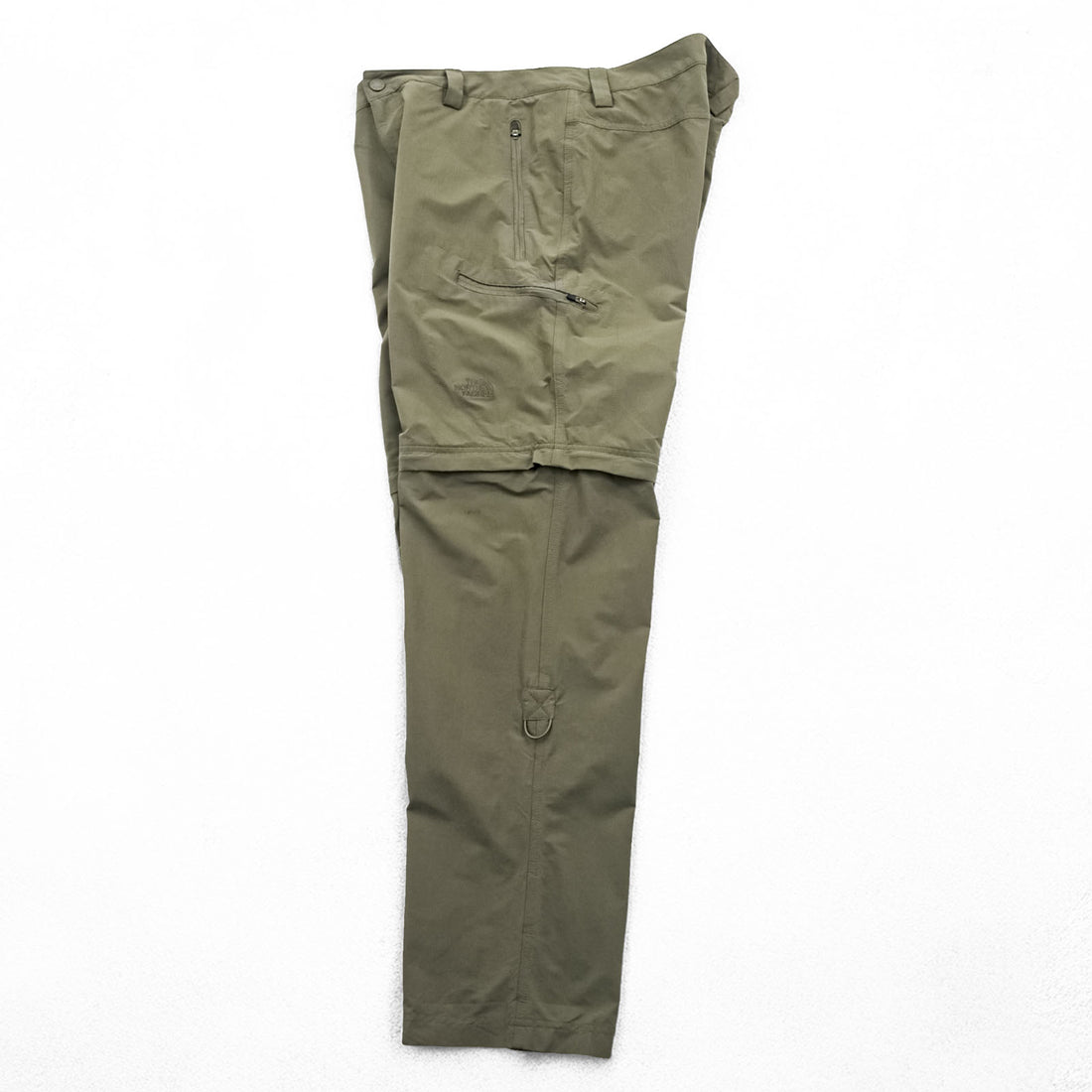 THE NORTH FACE 2-Way Convertible Shell Outdoor Long Pants, Shorts, Size L, Brown, US Standard, T0CL9Q