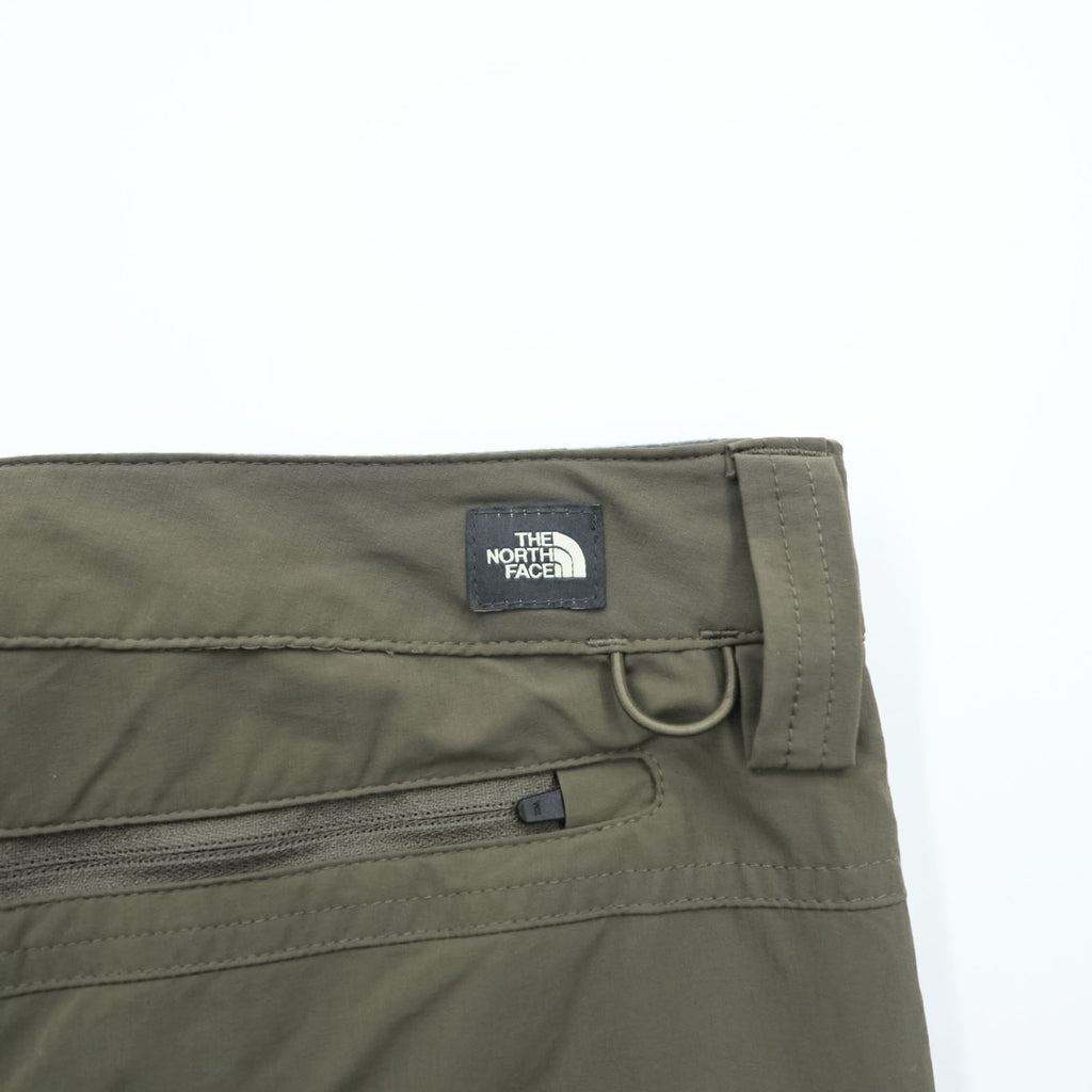 THE NORTH FACE 2-Way Convertible Shell Outdoor Long Pants, Shorts, Size L, Brown, US Standard, T0CL9Q