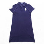 Polo Ralph Lauren Big Pony Polo Shirt Dress S Navy THE MESH MINI