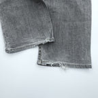 Wrangler ストレート デニムパンツ ジーンズ L グレー フェード ストレッチ W0433