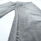 Wrangler ストレート デニムパンツ ジーンズ L グレー フェード ストレッチ W0433