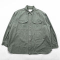FILSON Duck Work Shirt, Size XL and up, Khaki, 12020