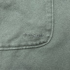 FILSON Duck Work Shirt, Size XL and up, Khaki, 12020