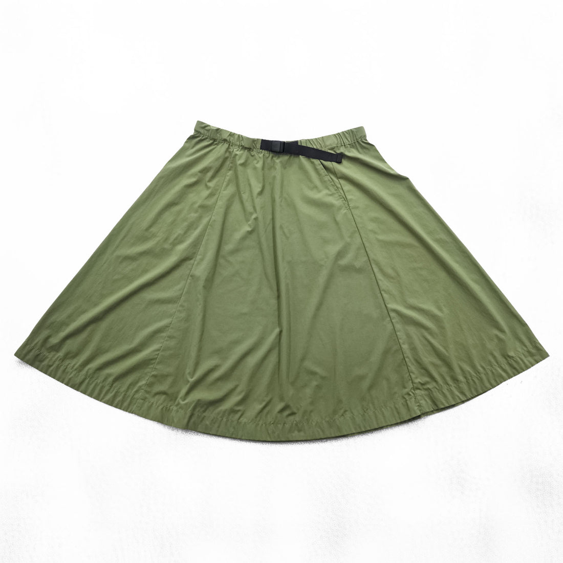 THE NORTH FACE Picnic Skirt M Khaki Waterproof with Belt NBW41705