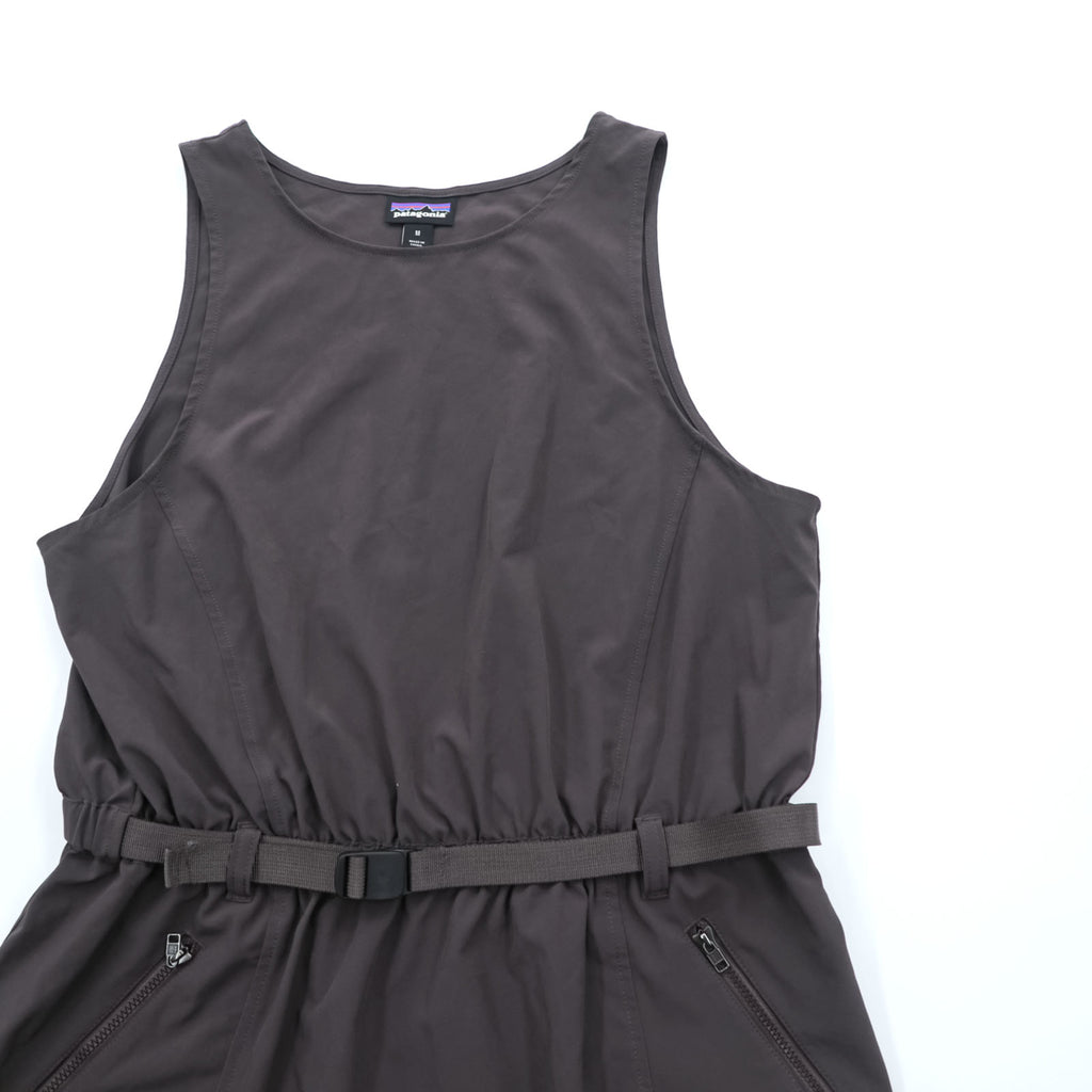 Patagonia ベルテッド ワンピース M ストレッチ Fleetwith Belted Dress ベルト付き サイドポケット 75155