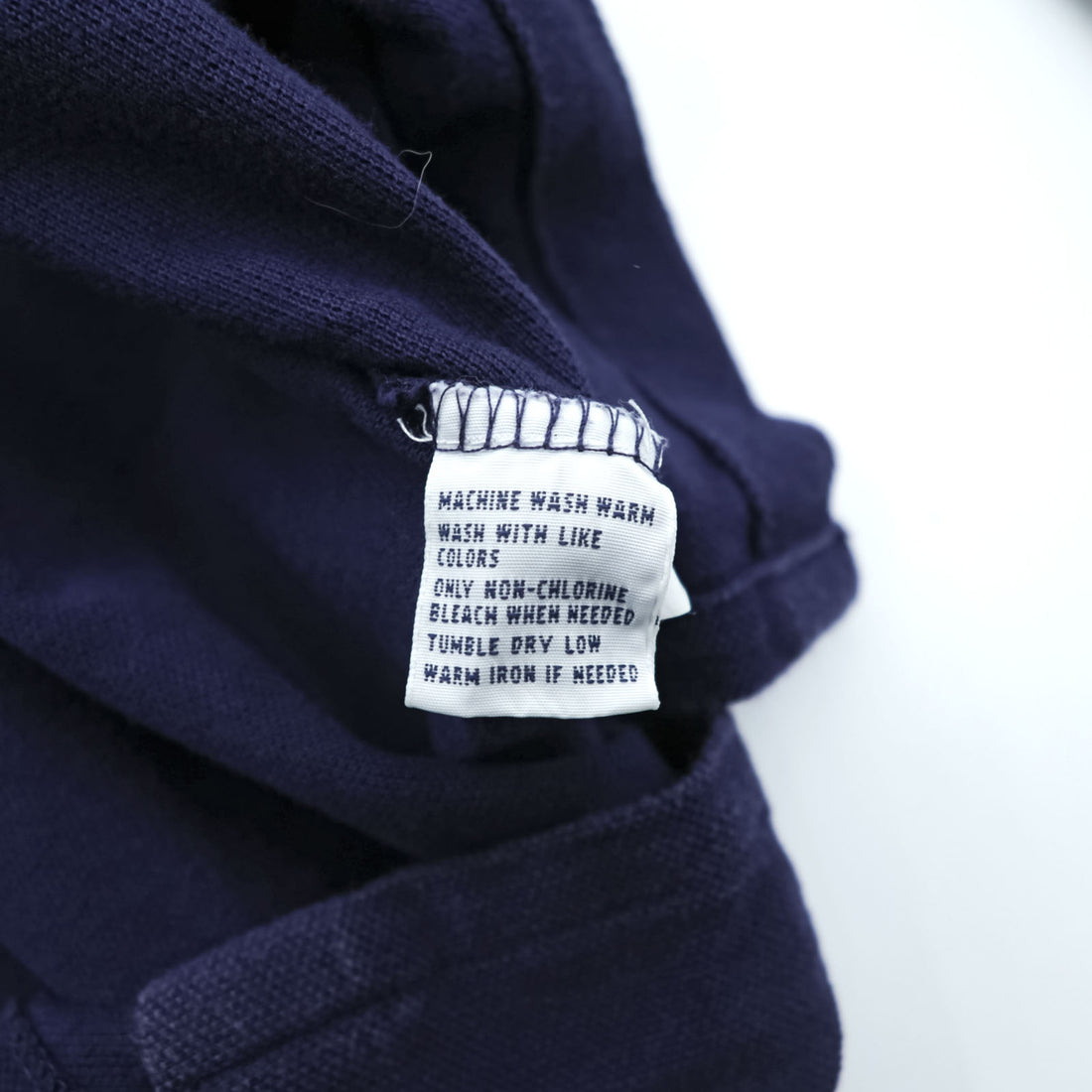 Polo Ralph Lauren 90年代 長袖ポロシャツ ラガーシャツ 2XL ネイビー 鹿の子 スモールポニー刺繍