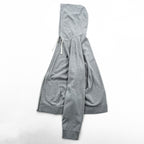 Polo Ralph Lauren 90s Reverse Weave Zip Up Hoodie XL~ Gray with Small Pony Embroidery