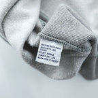 Polo Ralph Lauren 90s Reverse Weave Zip Up Hoodie XL~ Gray with Small Pony Embroidery