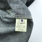 KAPITAL 日本製 リジッドデニム シャツワンピース XS インディゴ ブルー 濃紺