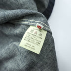 KAPITAL 日本製 リジッドデニム シャツワンピース XS インディゴ ブルー 濃紺