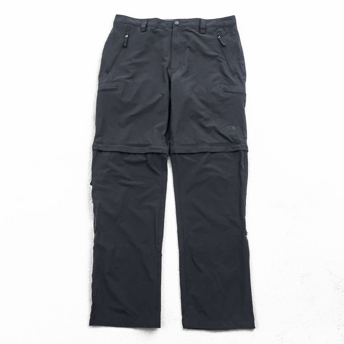 THE NORTH FACE Outdoor 2-Way Convertible Long Pants Shorts L Black Wanderhose Trekkinghose US Standard A6NH