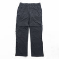 THE NORTH FACE Outdoor 2-Way Convertible Long Pants Shorts L Black Wanderhose Trekkinghose US Standard A6NH