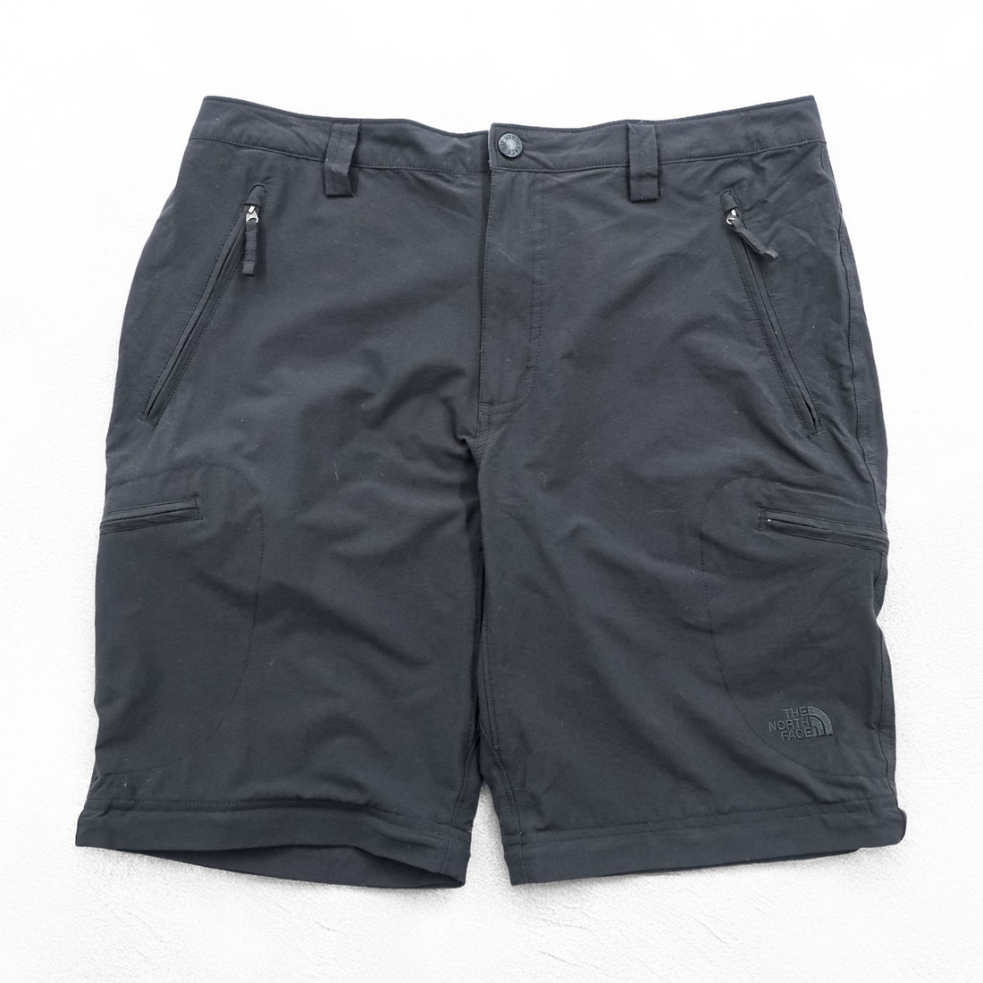 THE NORTH FACE Outdoor 2-Way Convertible Long Pants Shorts L Black Wanderhose Trekkinghose US Standard A6NH