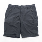 THE NORTH FACE Outdoor 2-Way Convertible Long Pants Shorts L Black Wanderhose Trekkinghose US Standard A6NH
