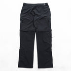 THE NORTH FACE Outdoor 2-Way Convertible Long Pants Shorts L Black Wanderhose Trekkinghose US Standard A6NH