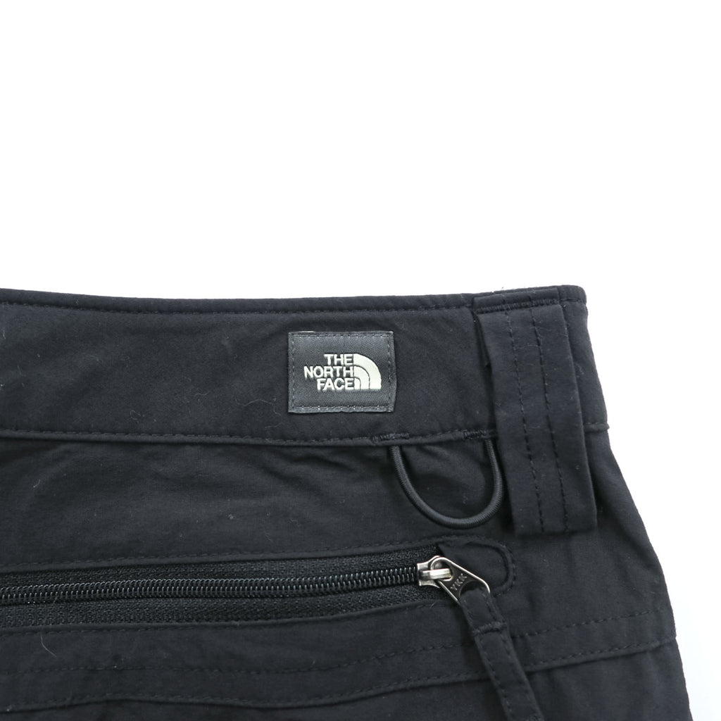 THE NORTH FACE Outdoor 2-Way Convertible Long Pants Shorts L Black Wanderhose Trekkinghose US Standard A6NH