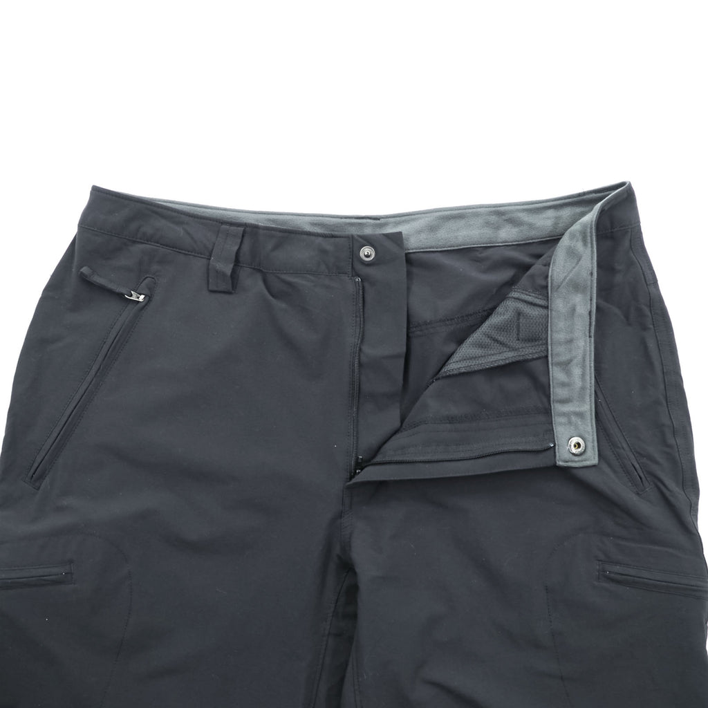 THE NORTH FACE Outdoor 2-Way Convertible Long Pants Shorts L Black Wanderhose Trekkinghose US Standard A6NH