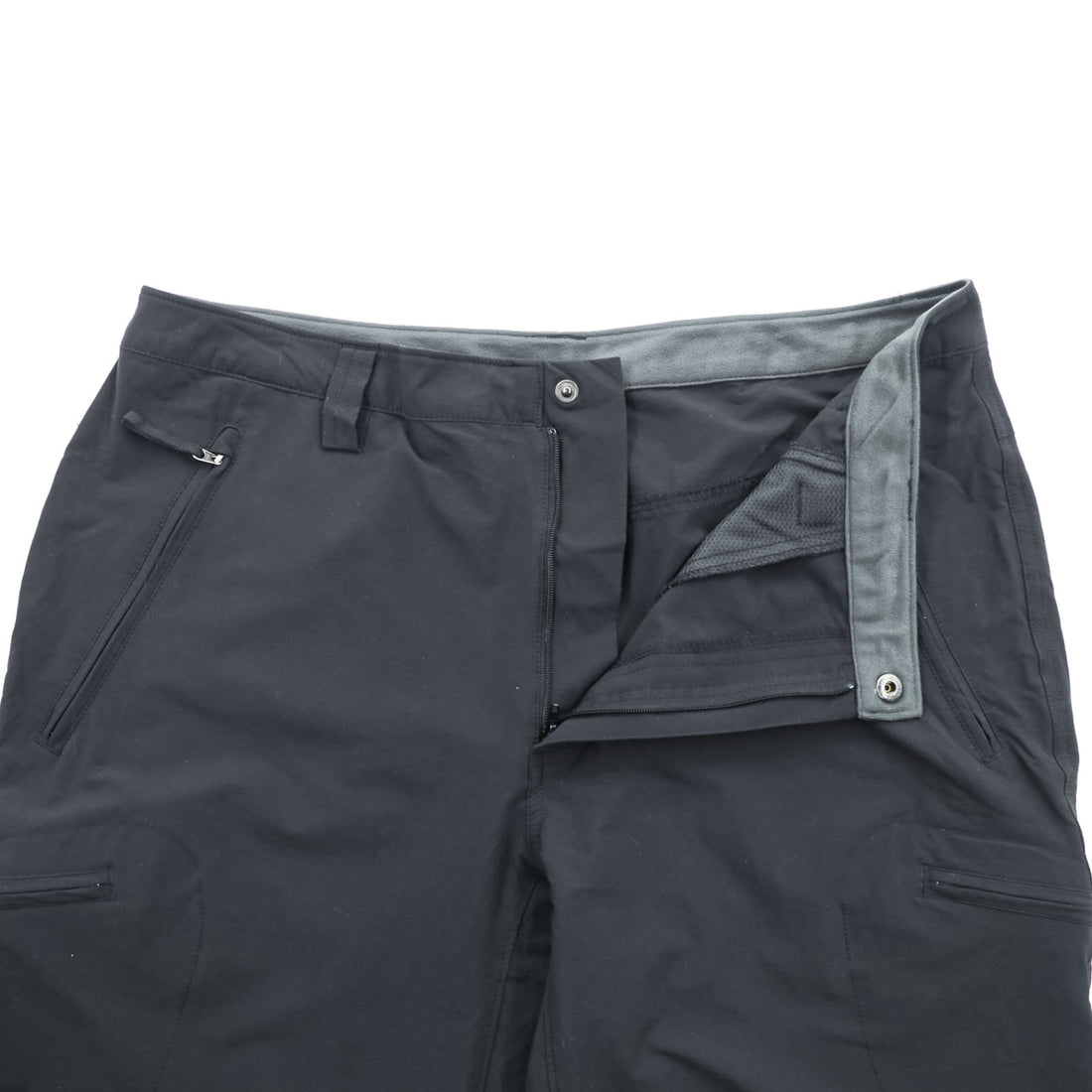THE NORTH FACE Outdoor 2-Way Convertible Long Pants Shorts L Black Wanderhose Trekkinghose US Standard A6NH