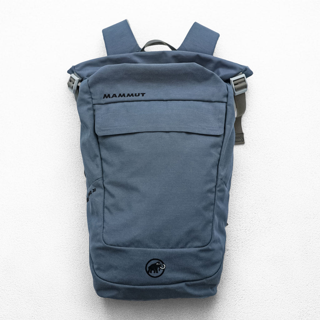 MAMMUT ロールトップ バックパック リュック 20L ブルー XERON COURIER 20 PCスリーブ