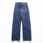 Levi Strauss 90s 512 Denim Pants Jeans XS Blue Button back 359 512-02