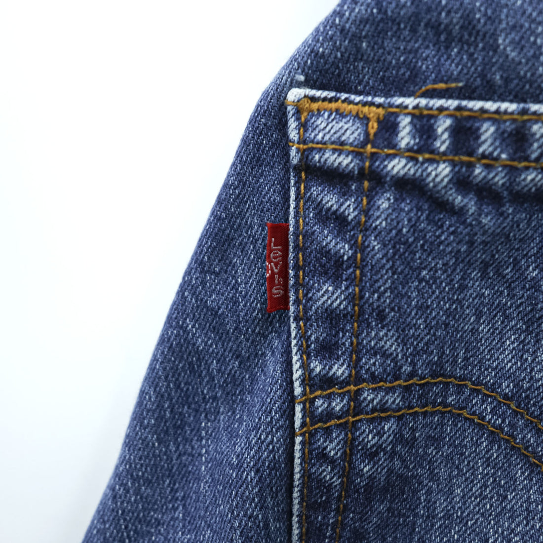 Levi Strauss 90s 512 Denim Pants Jeans XS Blue Button back 359 512-02