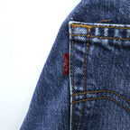 Levi Strauss 90s 512 Denim Pants Jeans XS Blue Button back 359 512-02