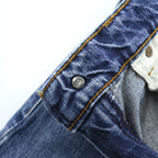 Levi Strauss 90s 512 Denim Pants Jeans XS Blue Button back 359 512-02