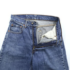 Levi Strauss 90s 512 Denim Pants Jeans XS Blue Button back 359 512-02