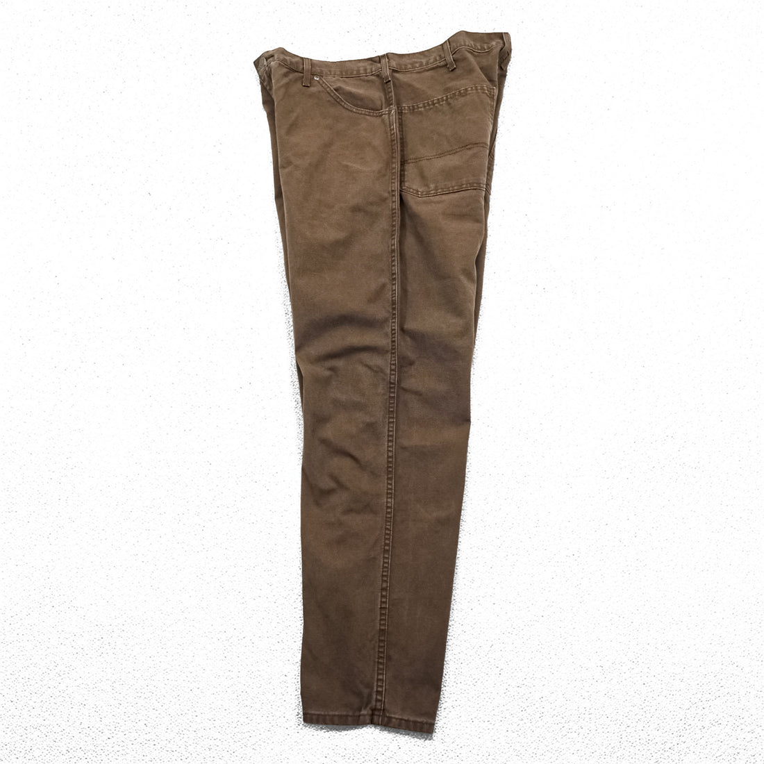Dickies Relaxed Fit Dungaree Denim Pants Jeans Size L Brown Unused ED218STB