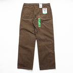 Dickies Relaxed Fit Dungaree Denim Pants Jeans Size L Brown Unused ED218STB