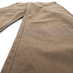 Dickies Relaxed Fit Dungaree Denim Pants Jeans Size L Brown Unused ED218STB
