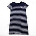 Polo Ralph Lauren ボーダー 半袖 Tシャツ ワンピース S ネイビー ホワイト コットン