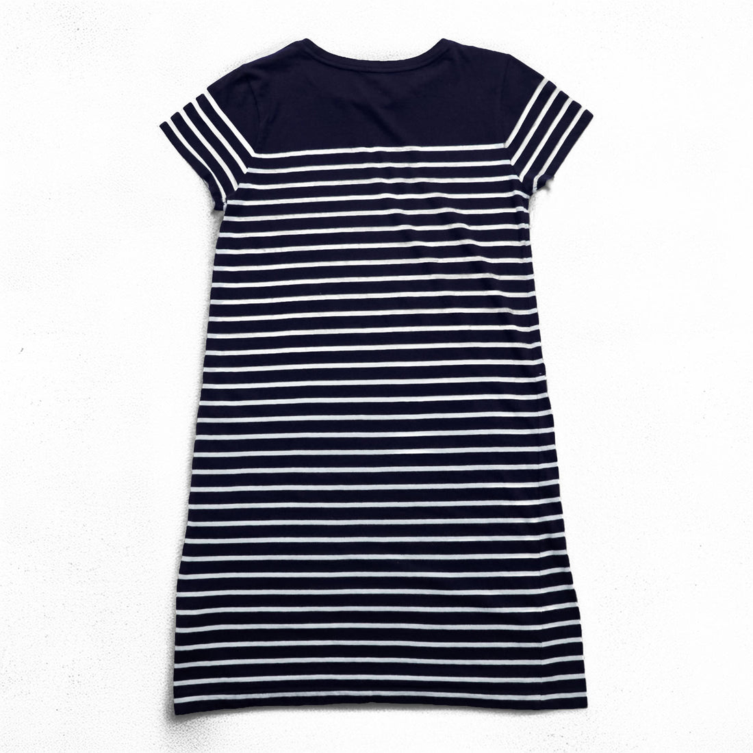 Polo Ralph Lauren ボーダー 半袖 Tシャツ ワンピース S ネイビー ホワイト コットン