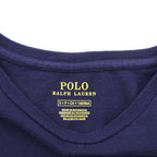 Polo Ralph Lauren ボーダー 半袖 Tシャツ ワンピース S ネイビー ホワイト コットン